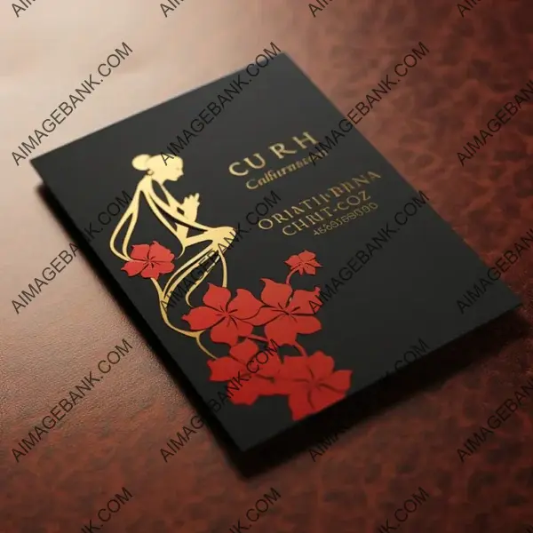 Japanese Cabaret Club Business Cards: Fusing Tradition and Modernity