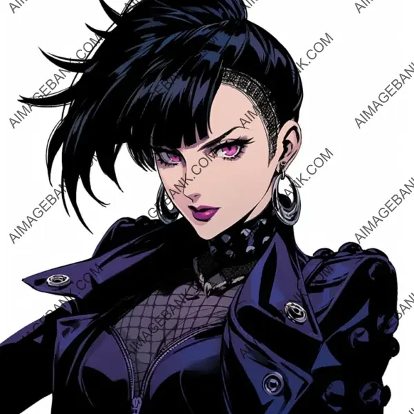 Siouxsie Sioux as Goth: A Distinctive Street Fighter Art