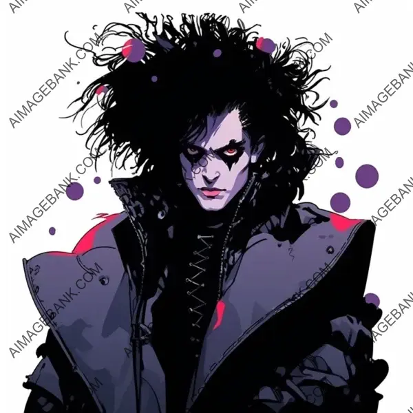 Robert Smith&#8217;s Gothic Persona: Captivating Street Fighter Style