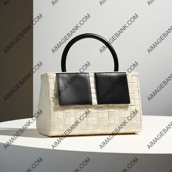 The Art of Geometrical Elegance in an Iconic Rectangular Handbag