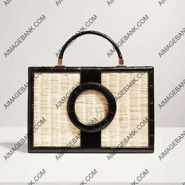 Iconic Rectangular Handbag: Elegance Redefined through Geometry