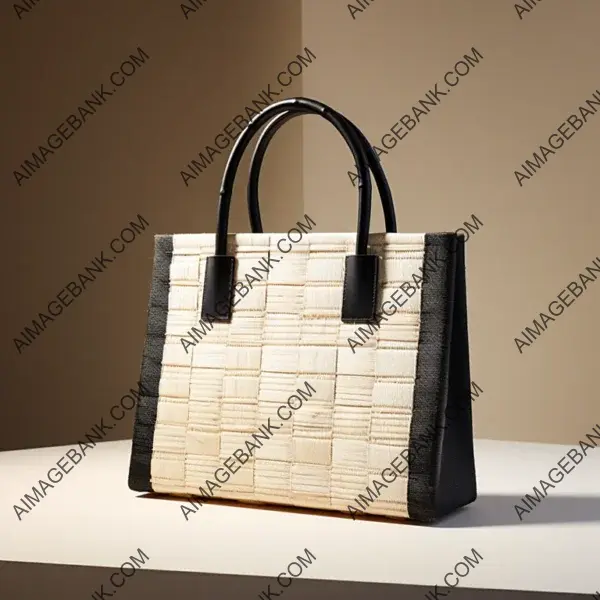 Iconic Rectangular Handbag: A Symphony of Geometry