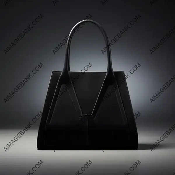 The Elegance of Black Suede Duty-Free Leather Tote