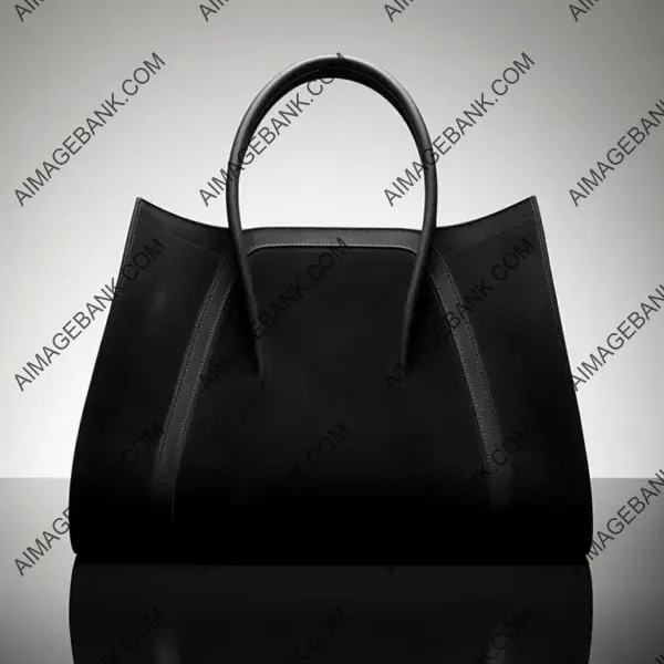 Achieving Style: Black Suede Duty-Free Leather Tote