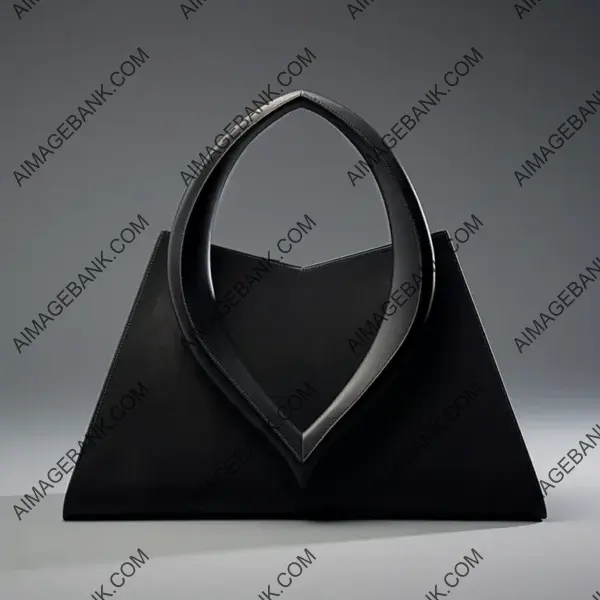 Embracing Luxury: Black Suede Duty-Free Leather Tote