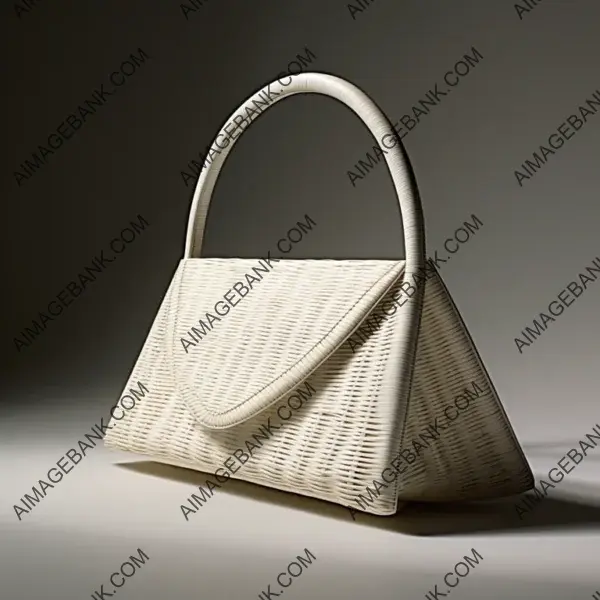 Horizontal Geometrical Wonder: A Unique Handbag