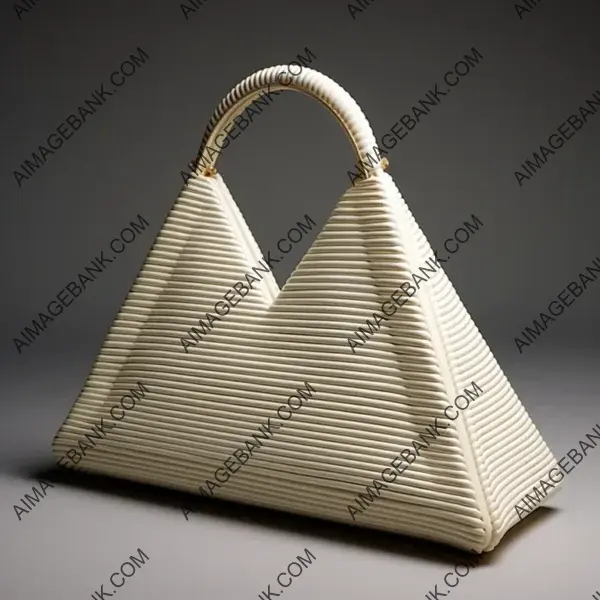 Bold Design: Horizontal Geometrical Handbag