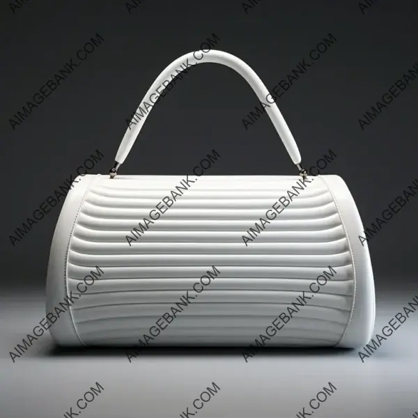 Lengthy Wonder: Horizontal Geometrical Handbag