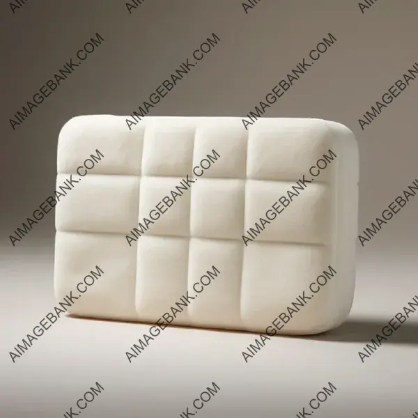 Carl Andre&#8217;s Influence: White Suede Rectangular Clutch