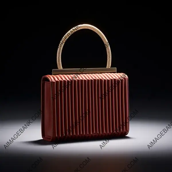 Make a Statement with the Fkwirum Burgundy Red Mini Bag