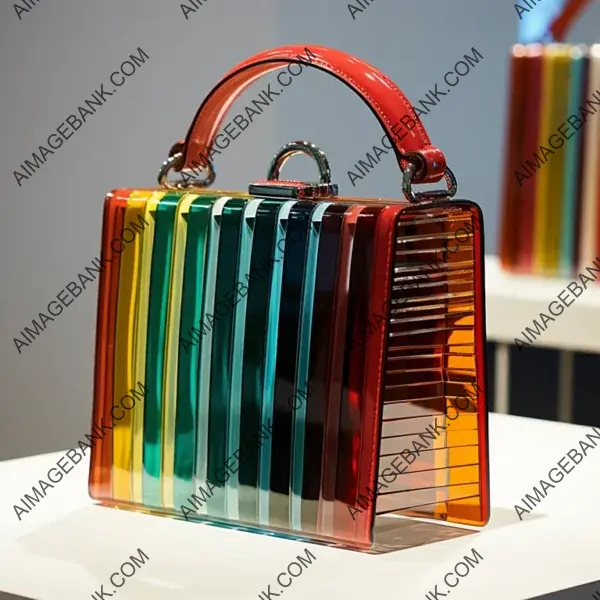 Cruz Diez&#8217;s artistic touch: Unique handbag