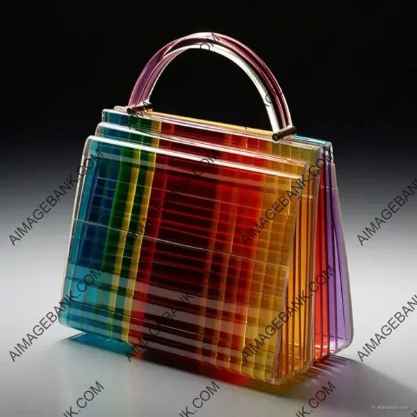 Abstract art inspiration: Kinetic artist handbag