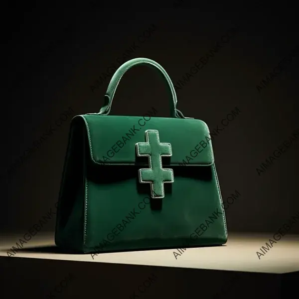 Luxury and healing: Suede handbag