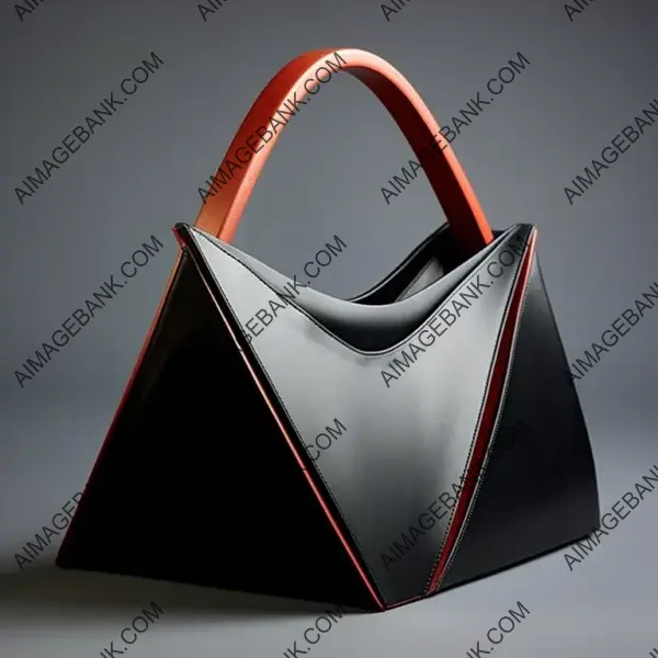 One Handle Base Handbag by Lucio Fontana