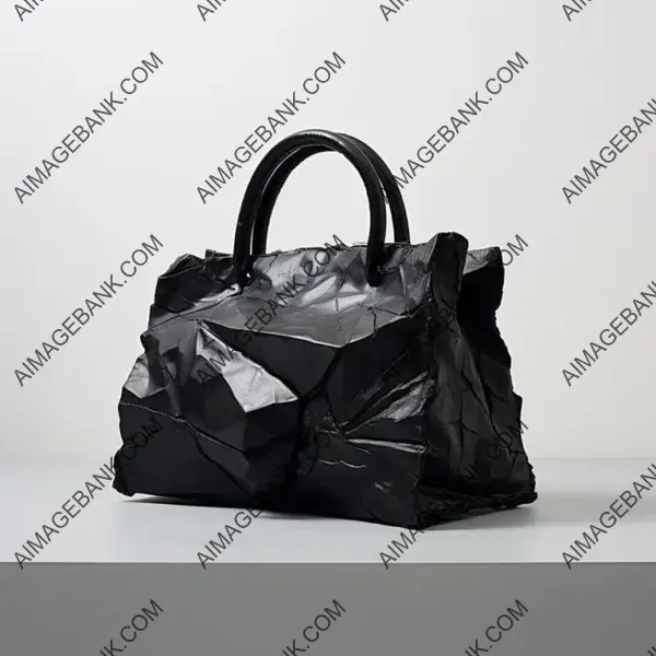 Black Leather Bag &#8211; Carl Andre for Prada