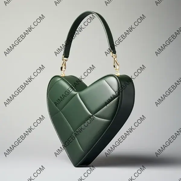 Lucio Fontana&#8217;s Creative Expression in a Heart-Inspired Leather Bag