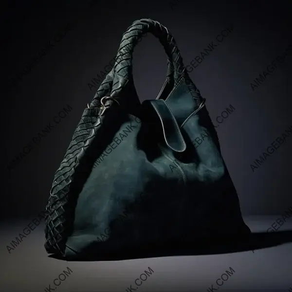 Imagine This Bag: Black Suede Leather with a Botanical Twist