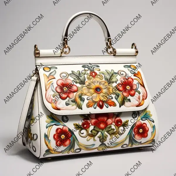 White Leather Luxury: The Dolce &#038; Gabbana Sicily Bag