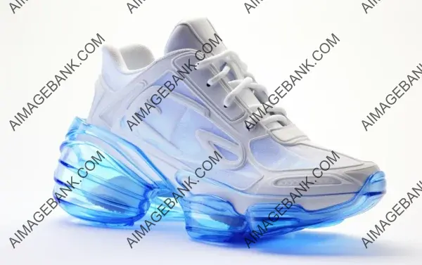 Transcend Style with Futuristic Translucent Panel Sneakers