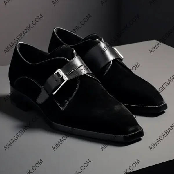 Matte Leather Elegance: Shoes Without Imagined Divisions