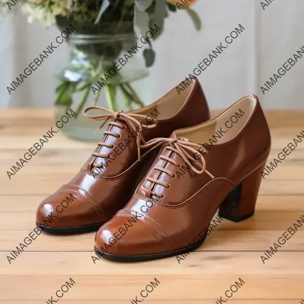 Timeless Brown Leather Oxford Shoes: Low-Budget Fashion
