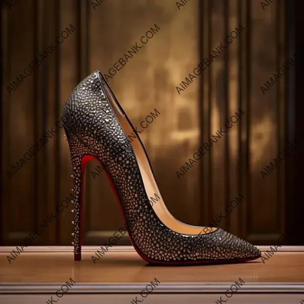 Heeled Shoes with Christian Louboutin&#8217;s Red-Soled Stiletto