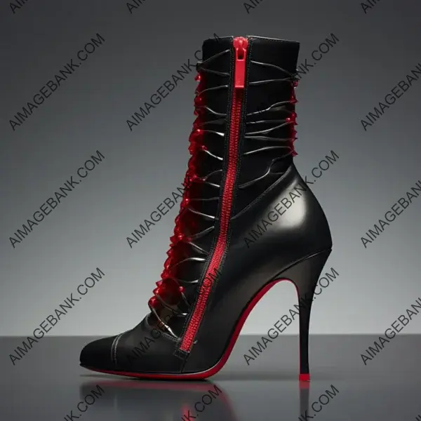 Strut in Style with Christian Louboutin&#8217;s Red-Bottomed Ankle Boots