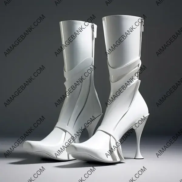 Hussein Chalayan&#8217;s Futuristic Women&#8217;s Boots with Unique Design