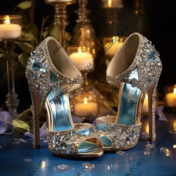 Jimmy Choo&#8217;s Crystal-Embellished Sandals in a Radiant Display