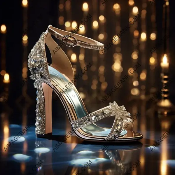 Luxurious Ankle Strap Sandals by Jimmy Choo Captured in Style