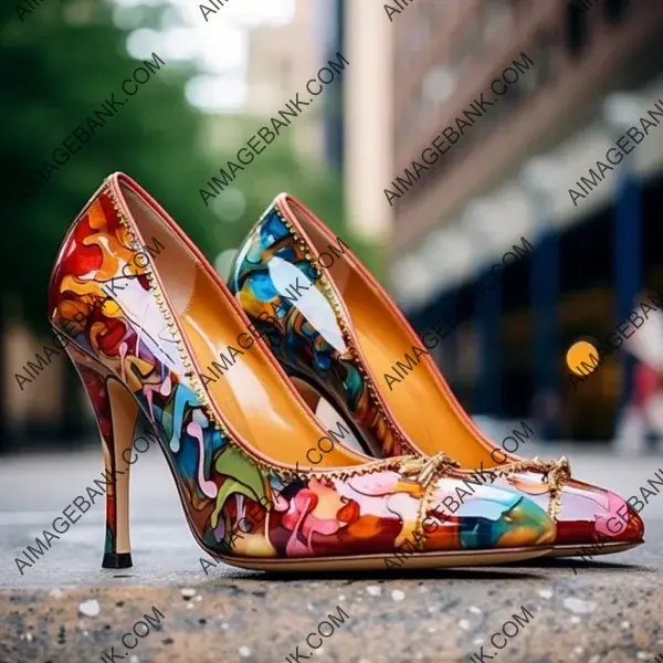 Elegant Photography Highlighting Roger Vivier&#8217;s Iconic Patent Leather Pumps