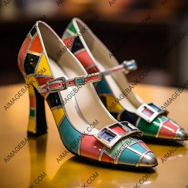 Elegantly Worn Roger Vivier&#8217;s Iconic Pilgrim-Buckle Pumps