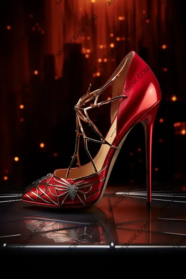 Superhero Chic: Spider-Man-Inspired Jimmy Choo Heeled Shoes