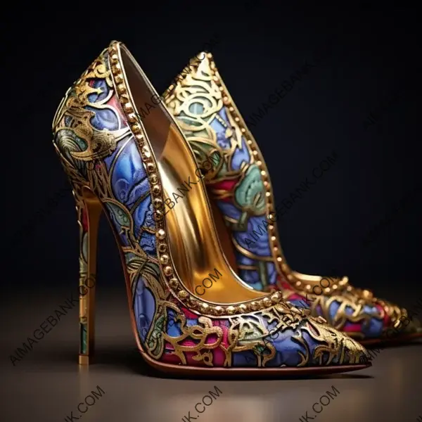 Stylish Versace Stilettos in Focus