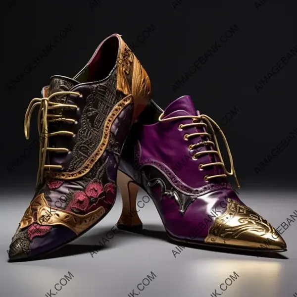 Two Pairs of Vintage Purple Shoes: Julia McC&#8217;s Collection