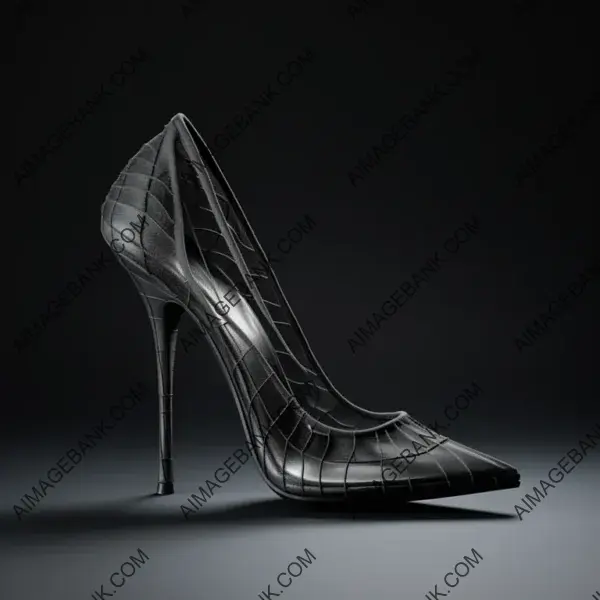 Abstract Photography Inspires the Design of High-Heeled Shoe