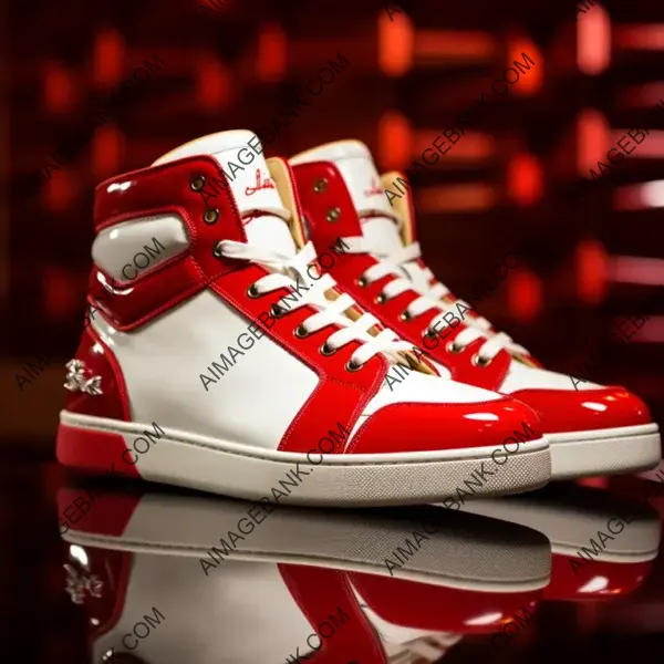 Christian Louboutin&#8217;s Signature Red-Soled Sneakers