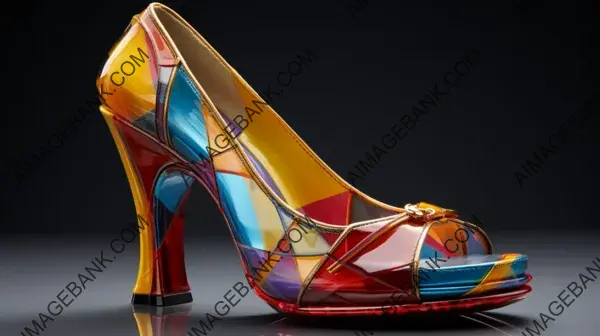 Louis Vuitton&#8217;s Glossy Modern Art Shoe: A Work of Art