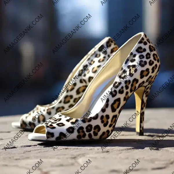 Elegant Leopard Print High Heel Shoes for Women