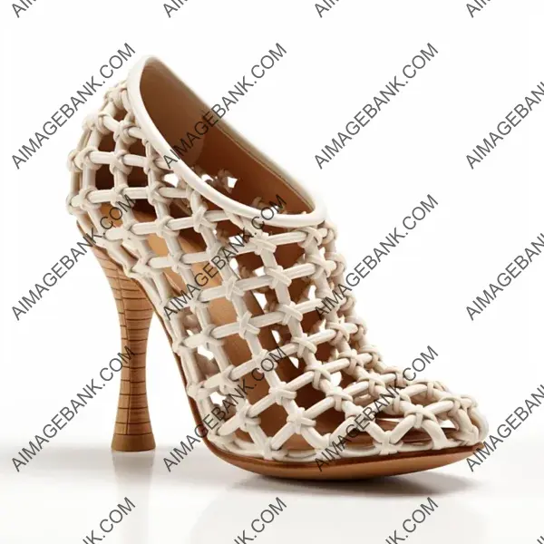 Wicker Patio Furniture Inspires High Fashion Heel Design