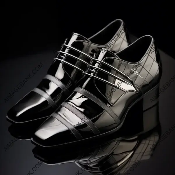 Sleek Polished Leather Shoe Designs