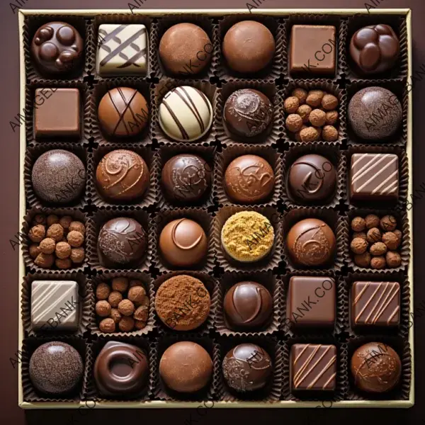 Irresistible Assortment of Beautiful Chocolates