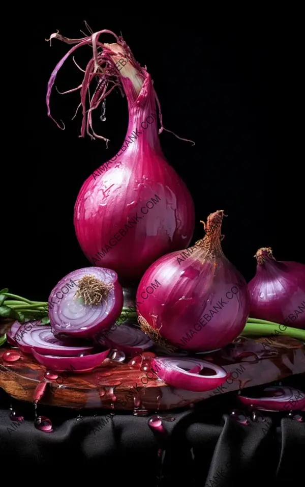 Red Onion Paulette Tavormina Photography