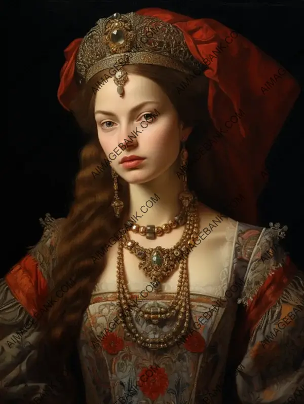 Queen Mariam&#8217;s Timeless Elegance: A Leonardo da Vinci Portrait