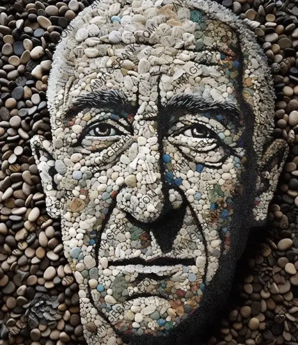 The Enigmatic Thomas de Wilde and His Pebble-Covered Visage