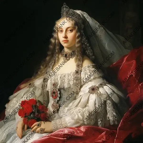 Russian Empress Maria Ilyinichna Miroslavskaya