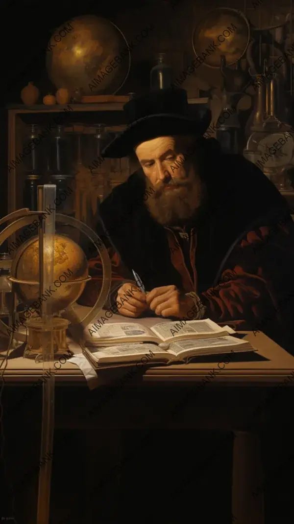 Nostradamus: The Physician Studying Medicine