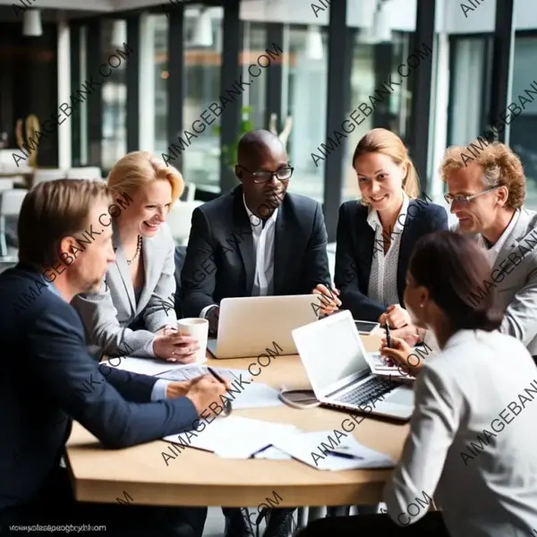 United in Achievement: Diverse Group of Professionals