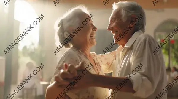 Embracing Life&#8217;s Dance: Elderly Couple&#8217;s Joyful Moves