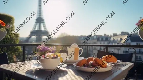 Eiffel Tower Breakfast: French Delights on the Balcony